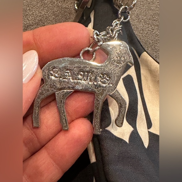 L.A.M.B by Gwen Stefani. Le Sportsac bag vintage Y2K black and white - Picture 2 of 10